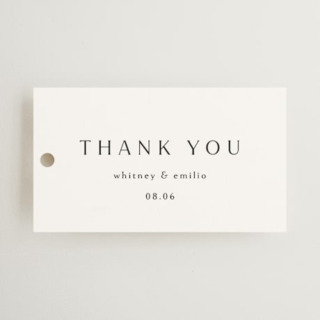 Wedding Favor Tags
