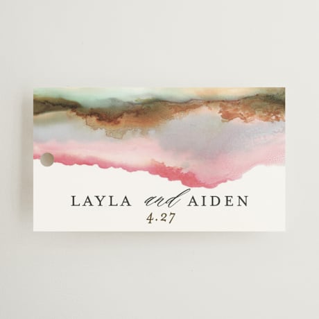 Wedding Favor Tags