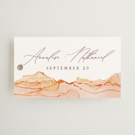 Wedding Favor Tags