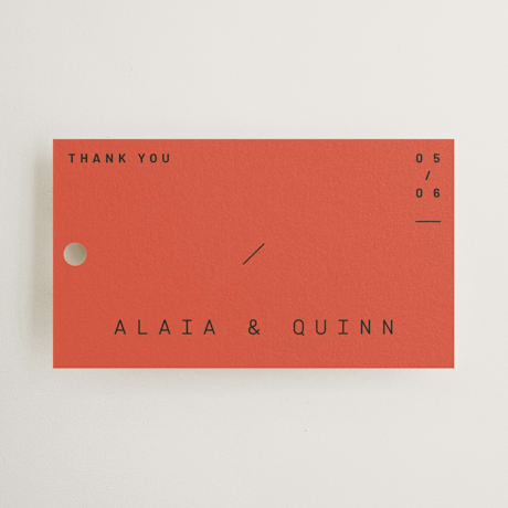 Wedding Favor Tags