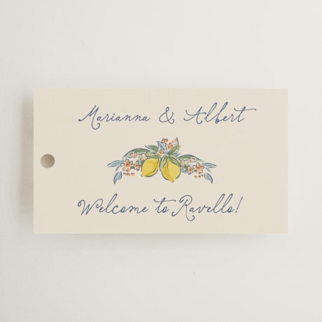 Wedding Favor Tags