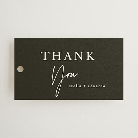 Wedding Favor Tags