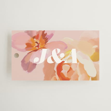 Wedding Favor Tags