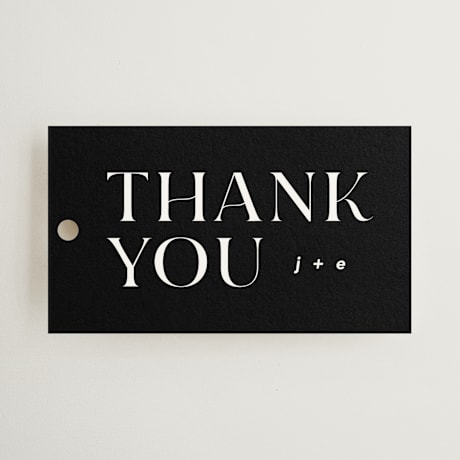 Wedding Favor Tags