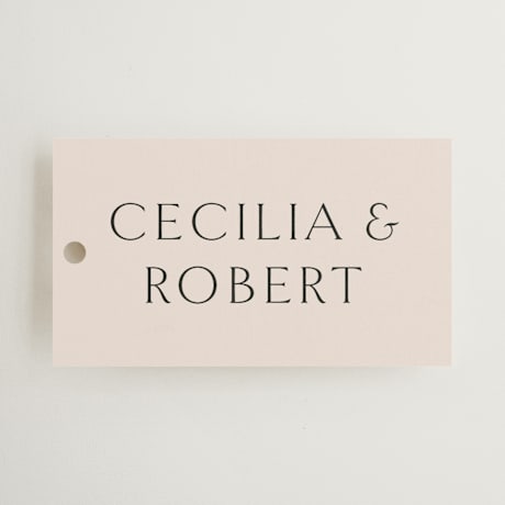 Wedding Favor Tags