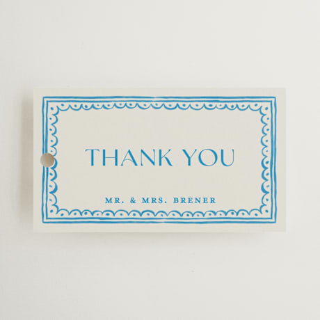 Wedding Favor Tags