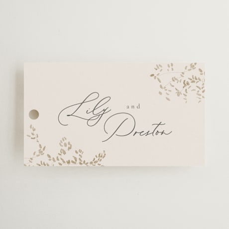 Wedding Favor Tags