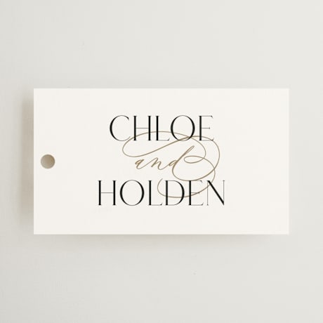 Wedding Favor Tags