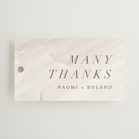 Wedding Favor Tags