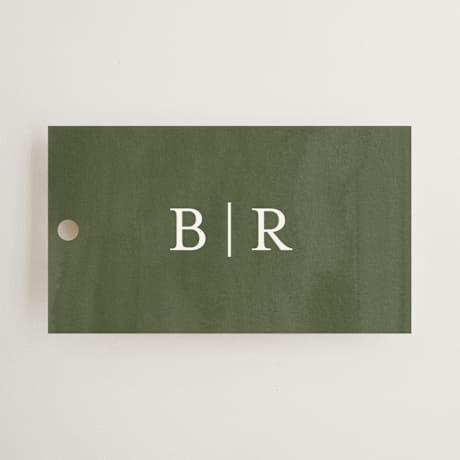Wedding Favor Tags