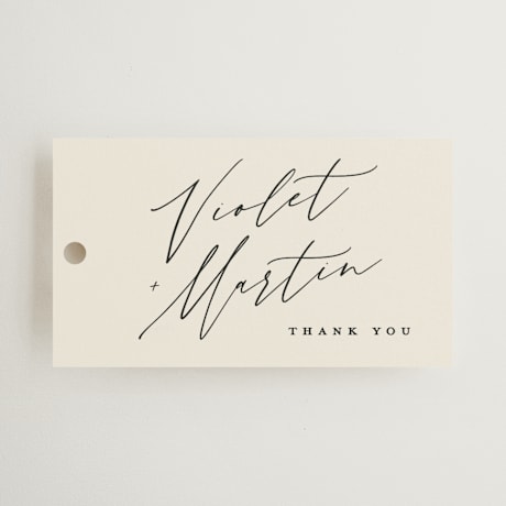 Wedding Favor Tags