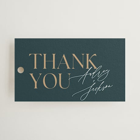 Wedding Favor Tags
