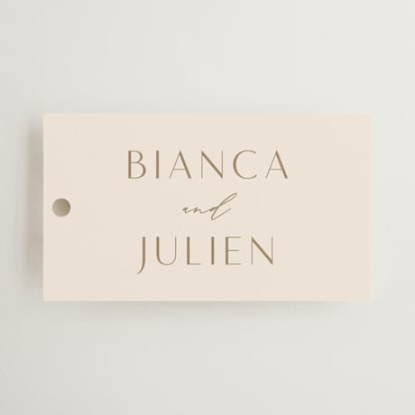 Wedding Favor Tags