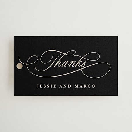 Wedding Favor Tags