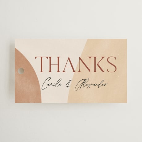 Wedding Favor Tags