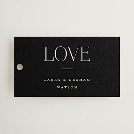 Wedding Favor Tags
