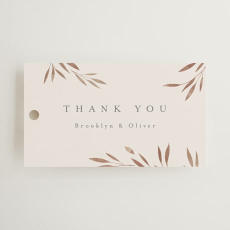 Wedding Favor Tags