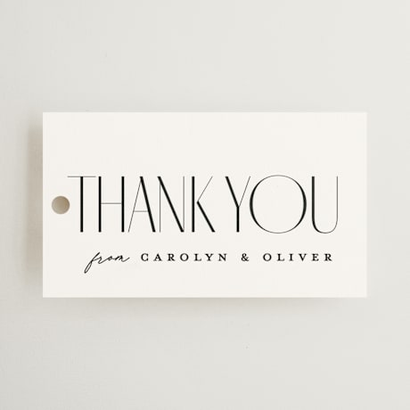 Wedding Favor Tags