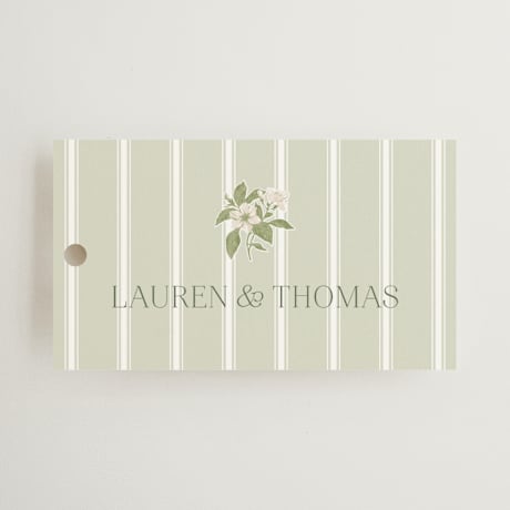Wedding Favor Tags