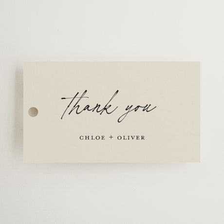 Wedding Favor Tags