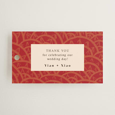 Wedding Favor Tags