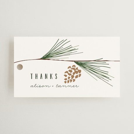 Wedding Favor Tags