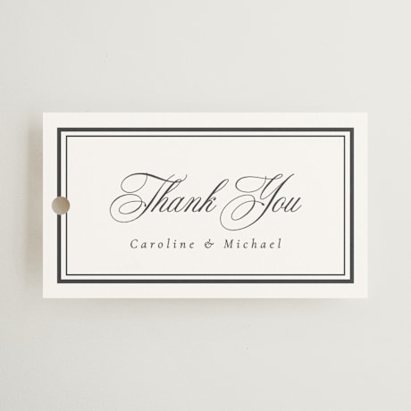 Wedding Favor Tags