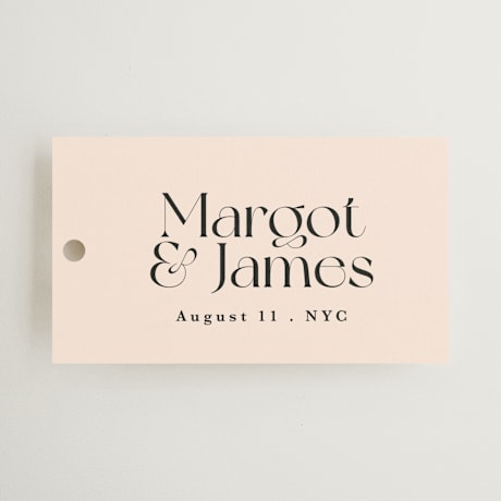 Wedding Favor Tags