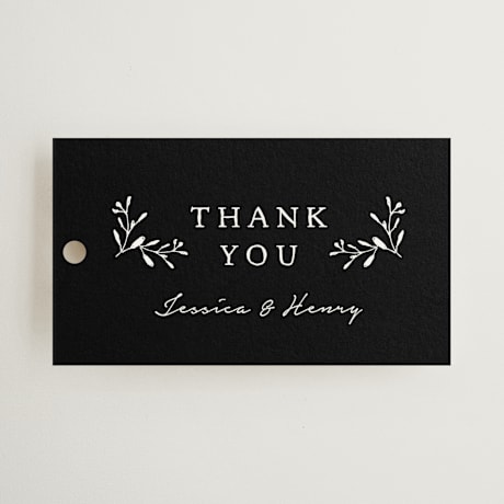Wedding Favor Tags