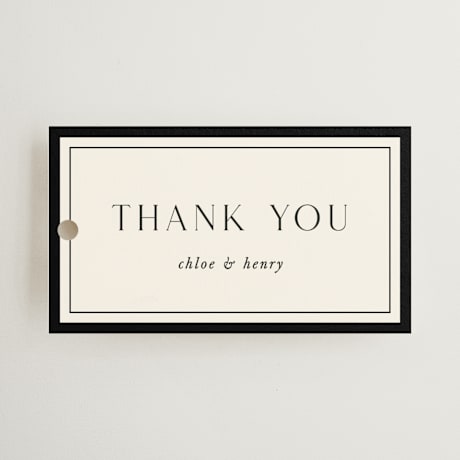 Wedding Favor Tags