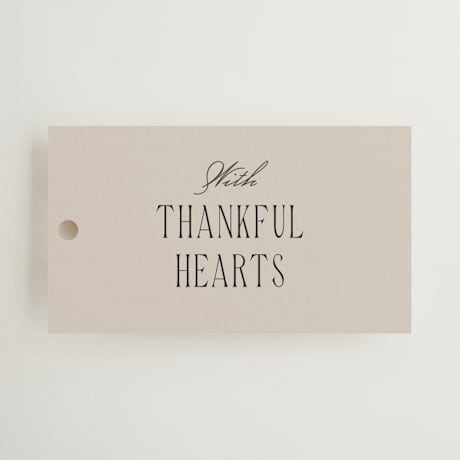 Wedding Favor Tags