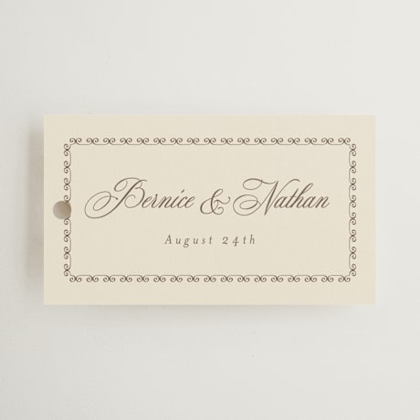 Wedding Favor Tags