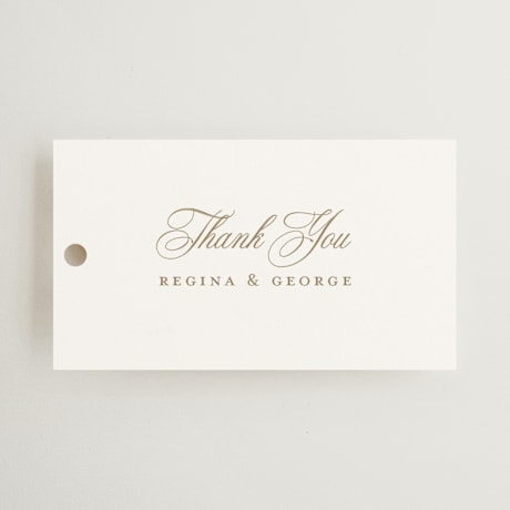 Wedding Favor Tags