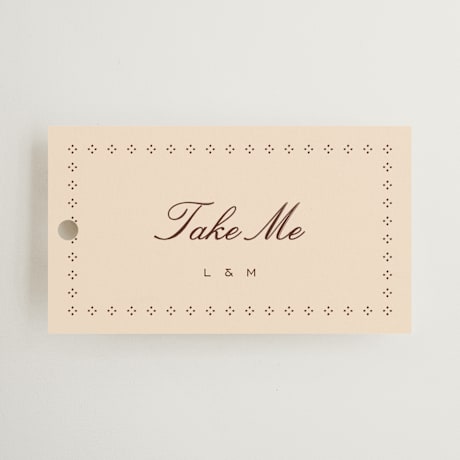 Wedding Favor Tags