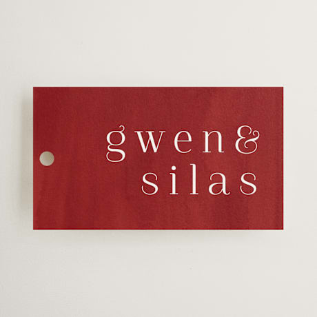 Wedding Favor Tags