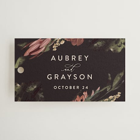 Wedding Favor Tags
