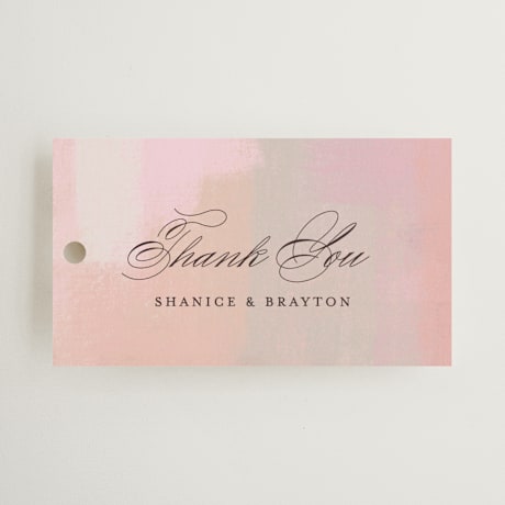 Wedding Favor Tags