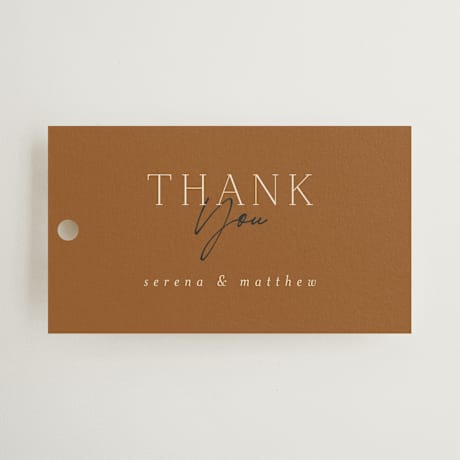 Wedding Favor Tags