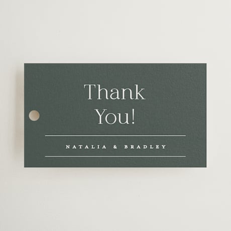 Wedding Favor Tags