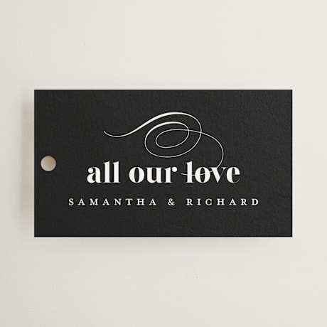 Wedding Favor Tags