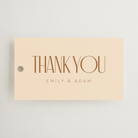 Wedding Favor Tags