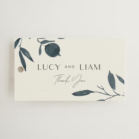 Wedding Favor Tags