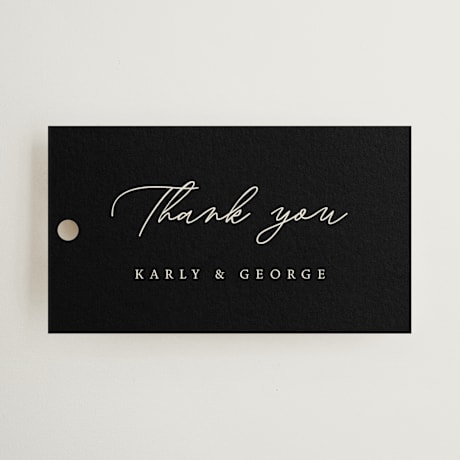 Wedding Favor Tags
