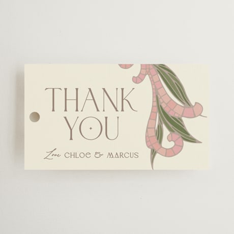 Wedding Favor Tags