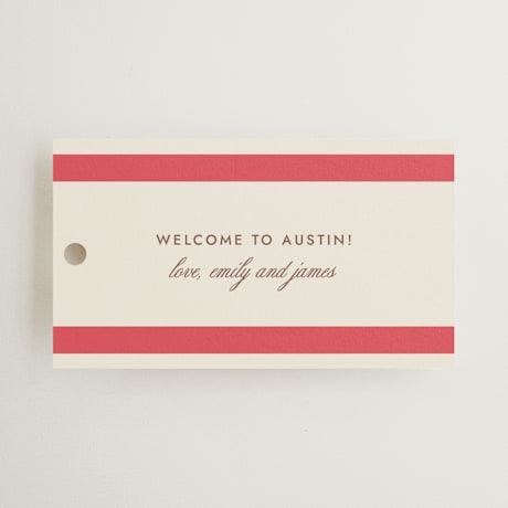 Wedding Favor Tags