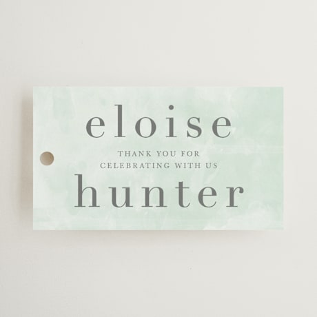 Wedding Favor Tags