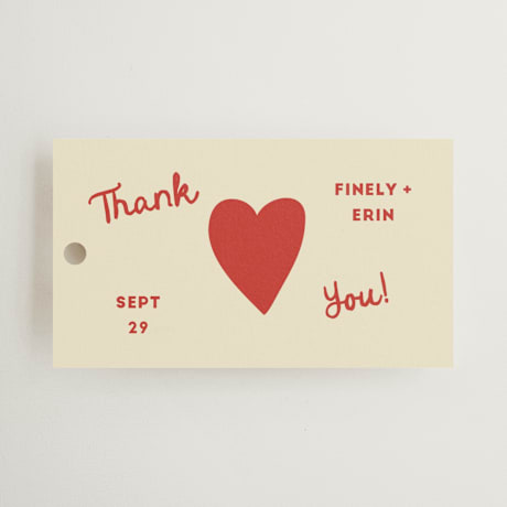 Wedding Favor Tags