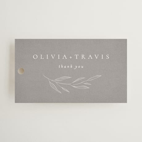 Wedding Favor Tags