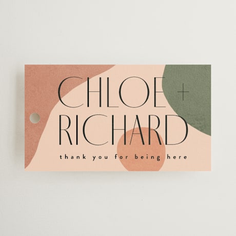 Wedding Favor Tags