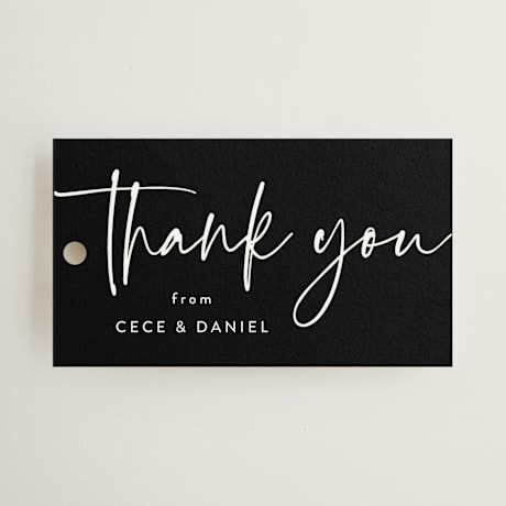 Wedding Favor Tags